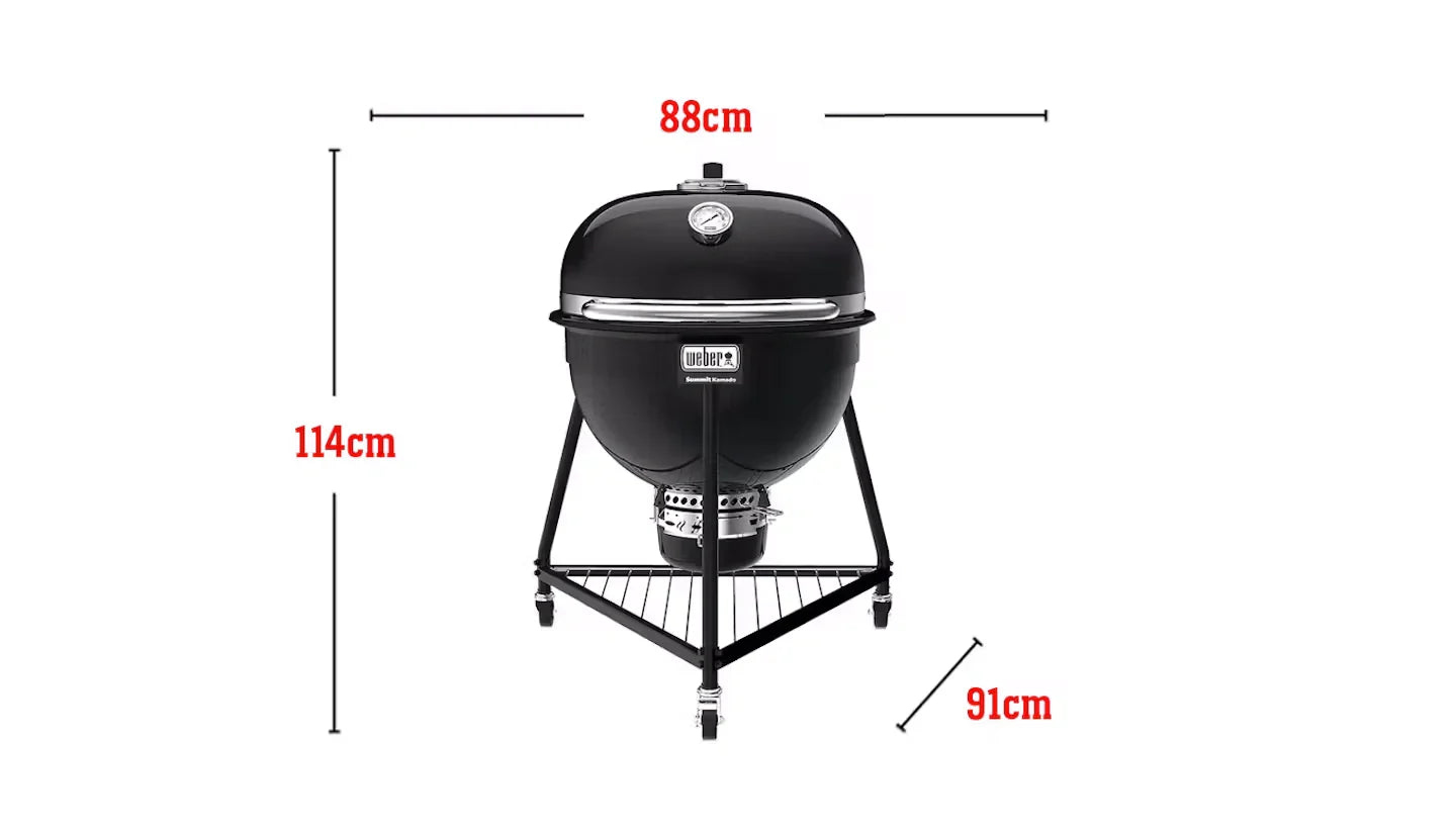 Weber Summit E6 Kamado Charcoal BBQ